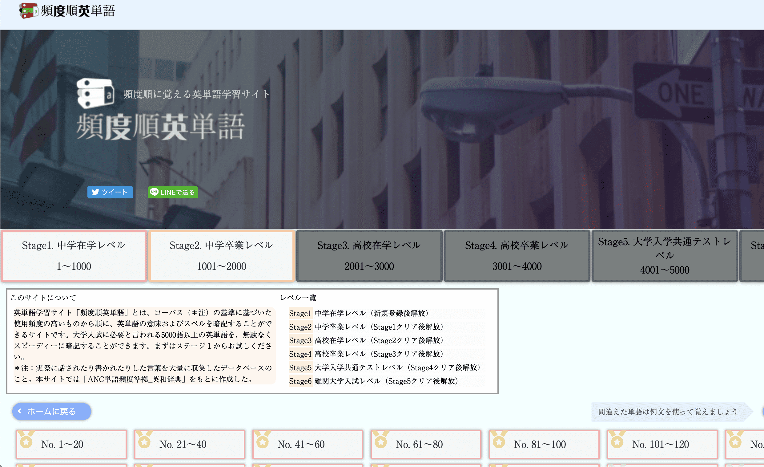 頻度順英単語