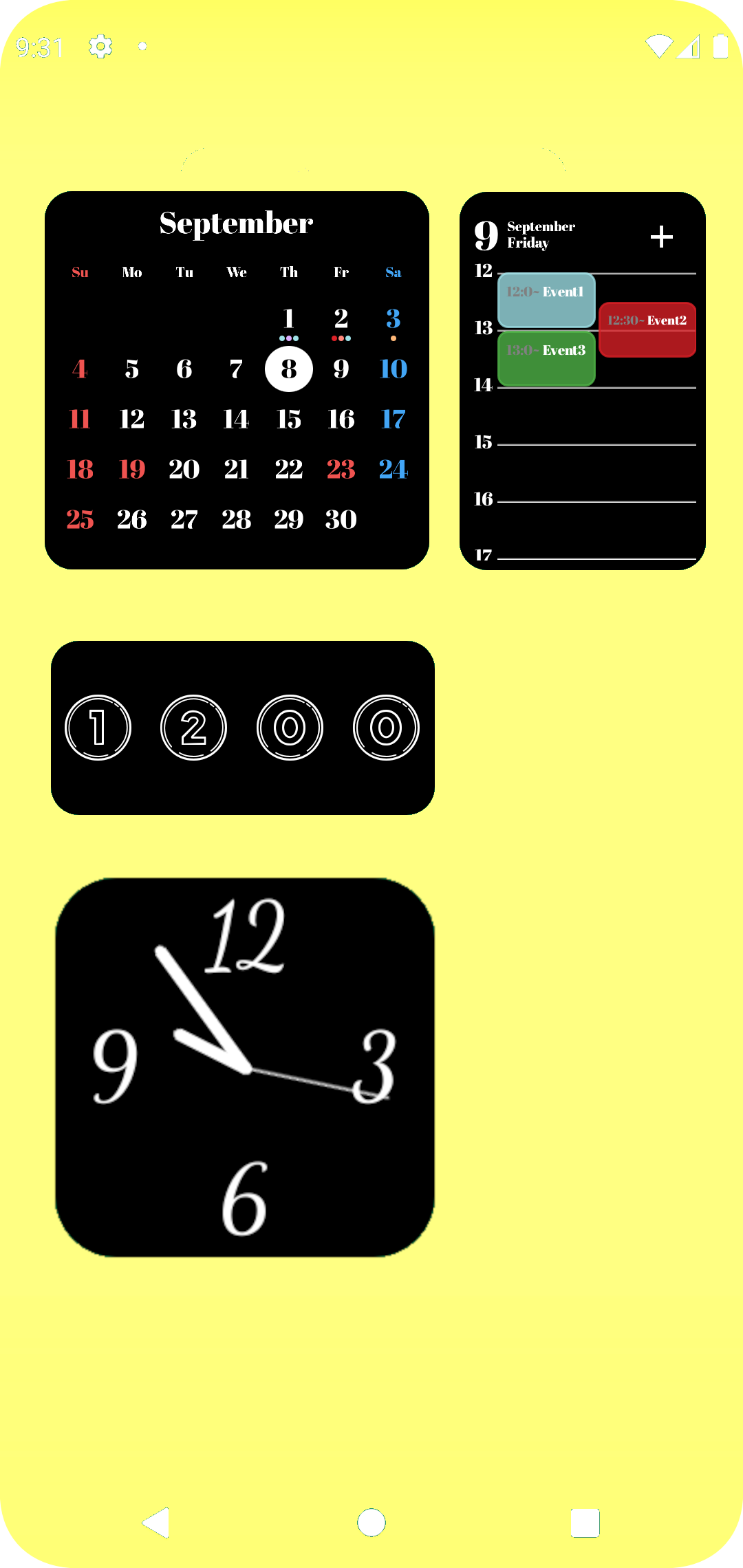 Widget Collections