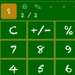色彩電卓 - アートカルク