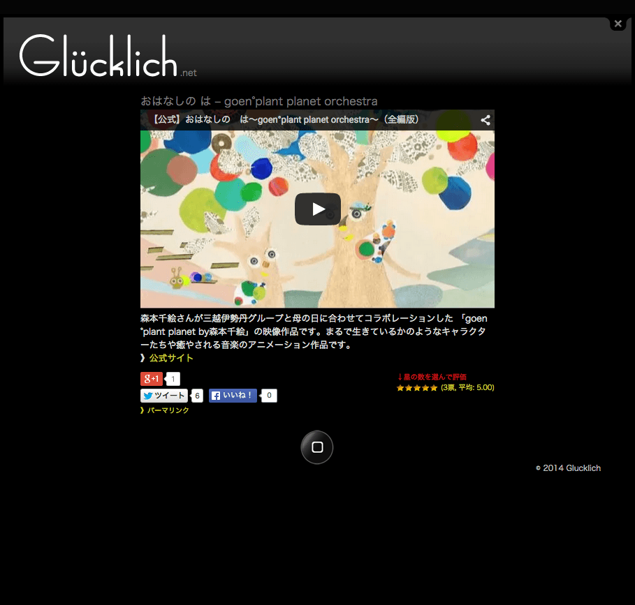 動画まとめ Glucklich